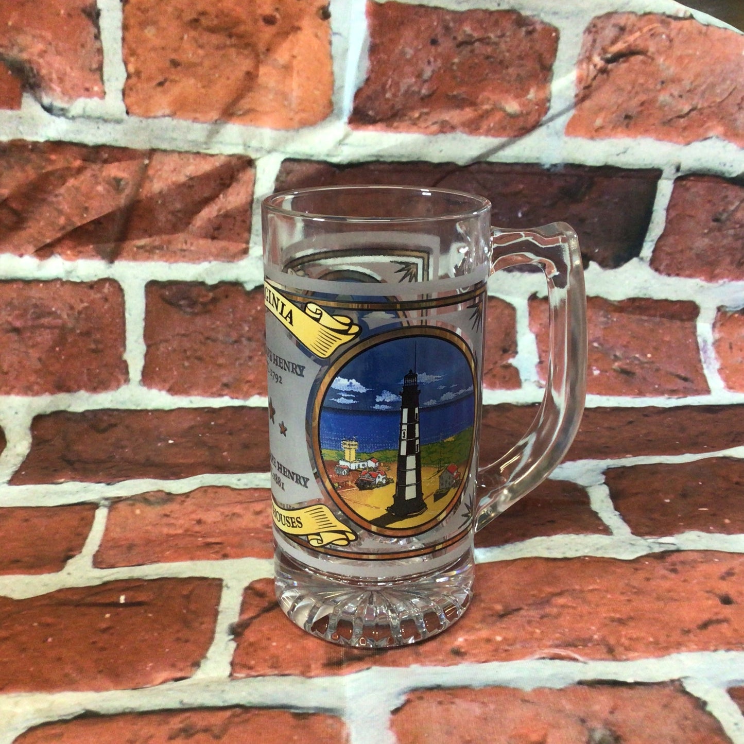 Glass Beer Mug 2 CH Established