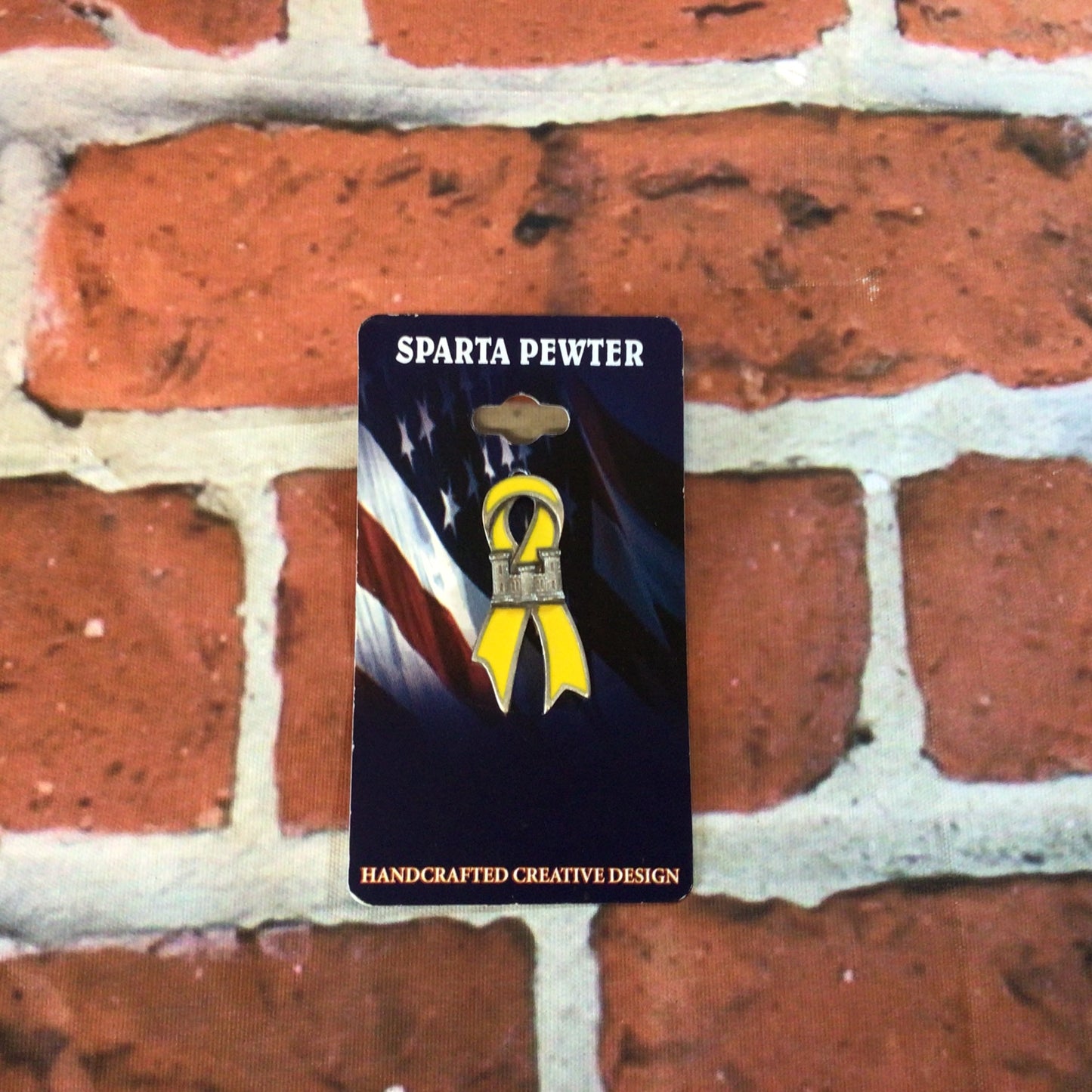 Pin Yellow Ribbon Corps of Eng