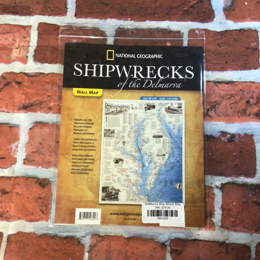 DelMarVa Ship Wreck Map