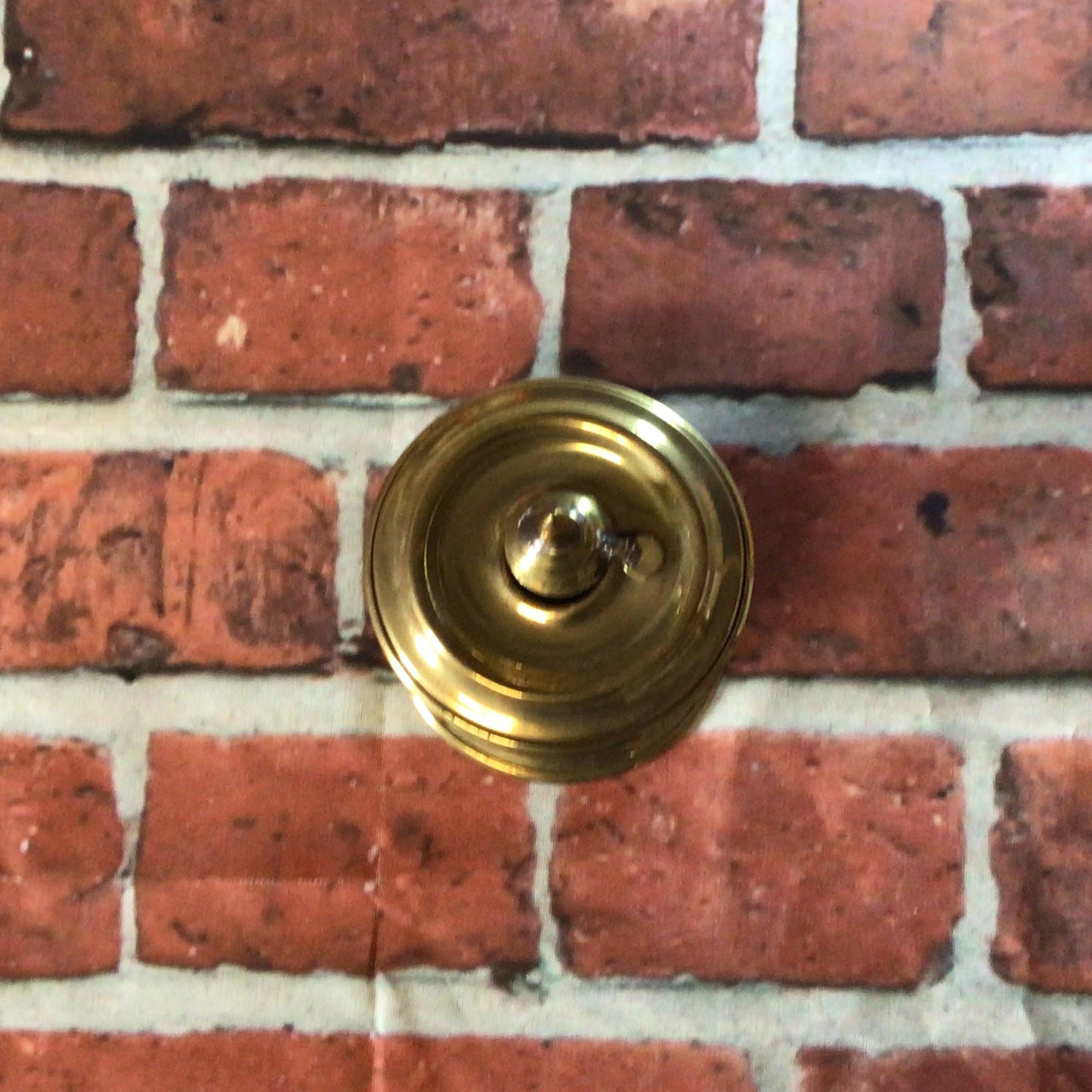 Brass Captain's Inkwell