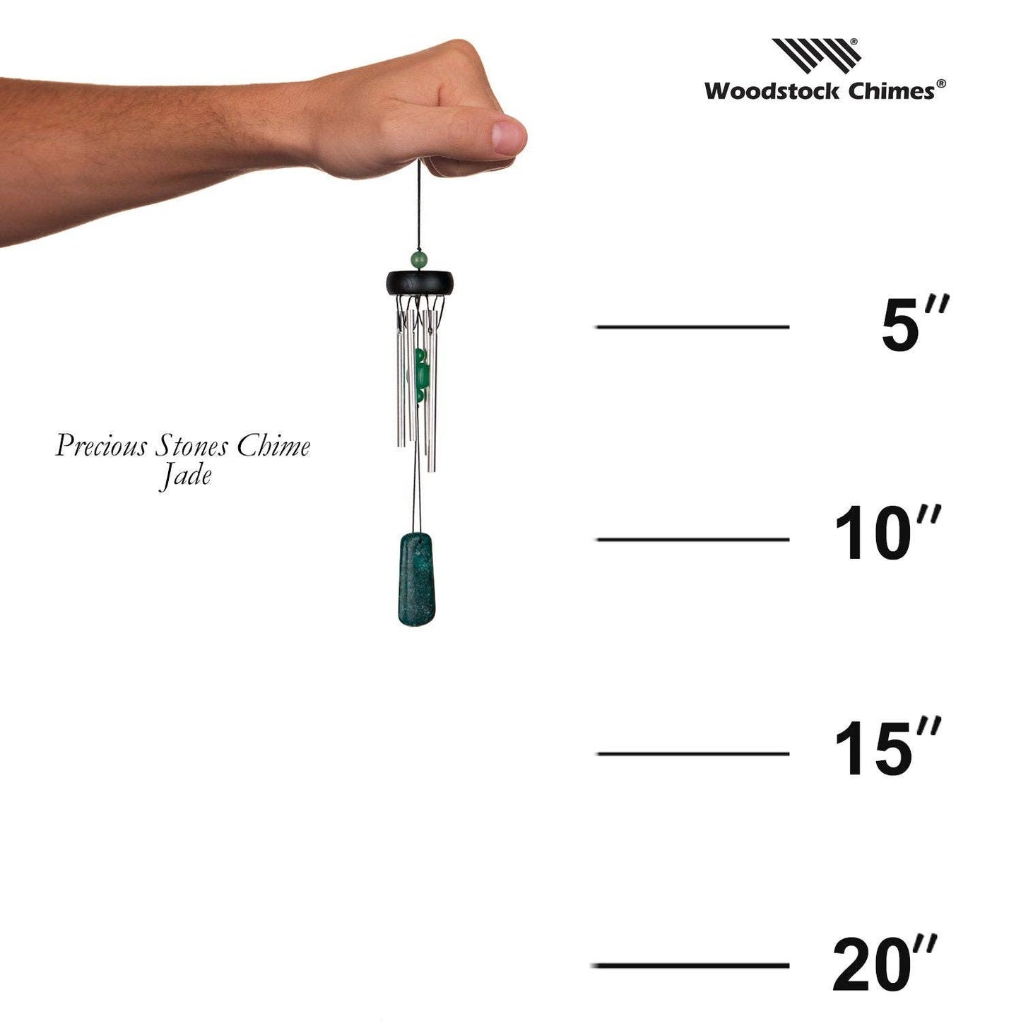 Precious Stones Chime™ - Jade